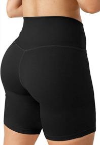 img 2 attached to Get Your Workout On With Puedizux Women'S High Waisted Biker Shorts!