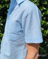 img 1 attached to Men'S Linen Button Down Tees: Long/Short Sleeve Shirts With Spread Collar | Aimeilgot review by Emanuel Frison