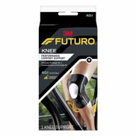🏋️ futuro-01039ps performance compression knee support: enhance your daily activities with one size - black logo