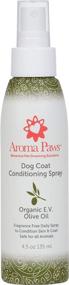 img 2 attached to 🐶 Dogs’ Delight: Aroma Paws Dog Coat Conditioning Spray - All-Natural Detangler with Essential Oils for Odor-Free, Tangle-Free Coats!