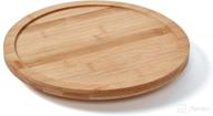 🎋 10-inch copco bamboo wood lazy susan logo