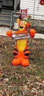 img 1 attached to Get Festive With The Gemmy 3.5' Airblown Inflatable Harvest Tigger From Disney review by Lisa Gunterman