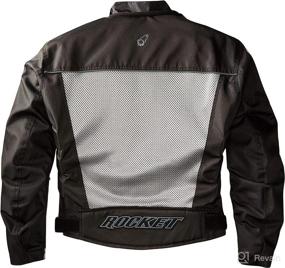 img 3 attached to 🏍️ Stay Cool and Stylish with Joe Rocket Men's Velocity Mesh Motorcycle Jacket