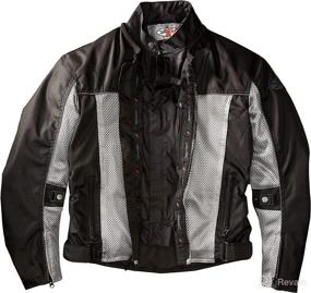 img 2 attached to 🏍️ Stay Cool and Stylish with Joe Rocket Men's Velocity Mesh Motorcycle Jacket