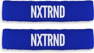 enhance your football performance with nxtrnd bicep bands - sweat absorbing arm bands (sold in pairs) logo