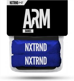 img 1 attached to Enhance Your Football Performance With Nxtrnd Bicep Bands - Sweat Absorbing Arm Bands (Sold In Pairs)