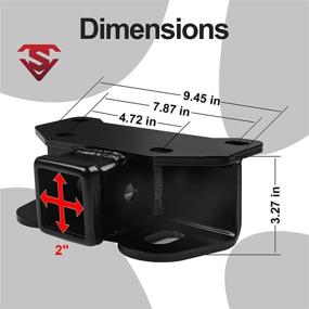 img 3 attached to Newest Receivers Trailer Receiver Compatible