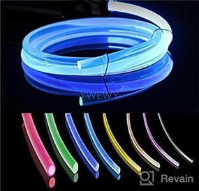 img 3 attached to 🔌 36-inch PMMA Plastic Optic Fiber Side Glow Cable for LED Light Source (4mm)