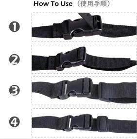 img 2 attached to Secure Your Luggage With TRIWONDER Adjustable Tie Down Straps & Quick-Release Buckles!