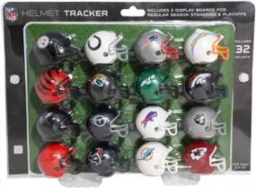 img 2 attached to Get Your Game On With Riddell'S Unisex Teen Novelty Helmet Set - One Size Fits All!