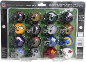 img 1 attached to Get Your Game On With Riddell'S Unisex Teen Novelty Helmet Set - One Size Fits All!