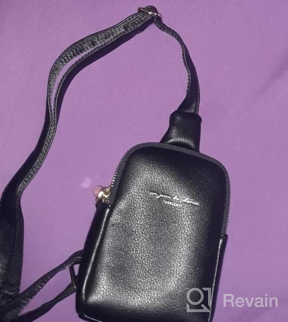 img 1 attached to Aeeque Sling Backpack Chest Bag: Stylish Crossbody Cell Phone Purse For Women! review by James Ssims