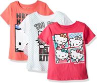 hello kitty girls t shirt spirit girls' clothing : tops, tees & blouses logo