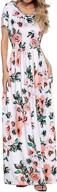 👗 hooyon women's printed pockets casual dresses - stylish women's clothing logo