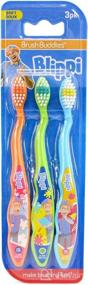 img 4 attached to Brush Buddies Blippi Toothbrush Multicolored