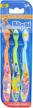 brush buddies blippi toothbrush multicolored logo