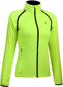 img 4 attached to Water-Resistant Convertible Jacket For Women'S Cycling And Running With Windproof Feature