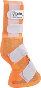 img 2 attached to Cashel Crusader Horse Fly Leg Guards for Small Horse/Arab in Orange