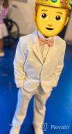 img 1 attached to Classic Fit Tuxedo Set 🤵 for Boys - Spring Notion, No Tail review by David Merculief