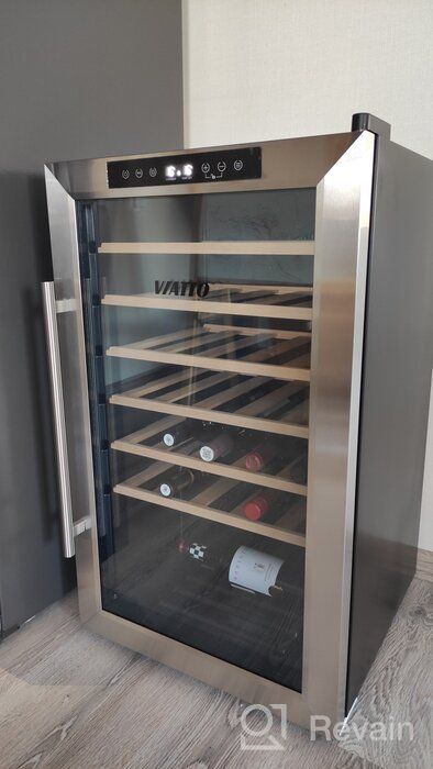 img 1 attached to Wine refrigerator VIATTO VA-WC33CDL for 33 bottles / wine cabinet / wine fridge review by Agata Zakrzewska ᠌