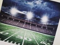 img 1 attached to Football Stadium Field Light Night Soccer Turf Home Decor Wall Tapestry 60X80 Inches review by Lukundo Lim