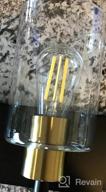 img 1 attached to Vintage Style Grensk Dimmable LED Edison Bulbs - 3 Pack review by Tom Plowman