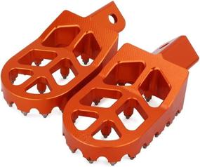 img 2 attached to Motorcycle Foot Pegs Rest Pedal Footpegs For CRF XR 50 70 110 Pit Bike Chinese Stomp Lucky MX Thumpstar Explorer Pitster Pro SDG DHZ SSR Tao Tao Bosuer KAYO Xmotor Apollo - Orange