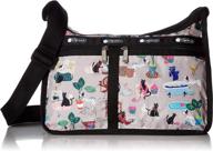 lesportsac classic deluxe everyday black women's handbags & wallets - shoulder bags логотип