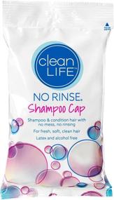 img 4 attached to No Rinse Shampoo Cap 5 🚿 Pack: Convenient and Hassle-Free Hair Care Solution