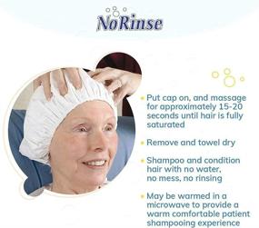 img 1 attached to No Rinse Shampoo Cap 5 🚿 Pack: Convenient and Hassle-Free Hair Care Solution