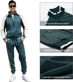 img 1 attached to AOTORR Men'S Tracksuit 2 Pieces Sweat Suits Casual Long Sleeve Outfit Sports Jogging Suits Set