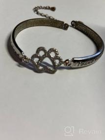 img 5 attached to FEELMEM Lover Crystal Needed Bracelet