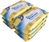 🧼 cleanitize disinfectant wipes bundle - soft pack 72ct (6-pack) - fresh scent - one step cleaning & disinfecting - effective & convenient logo