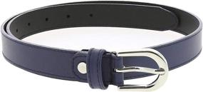 img 4 attached to FASHIONGEN Genuine Italian Leather Women's Thousers Belts - Stylish Accessories for the Perfect Fit