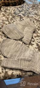 img 7 attached to Knitted Toddler Mittens for Girls' Cold Weather Accessories - Stretch Supplies