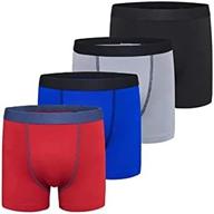 👦 terramar sports youth silkskins 4-pack boys' underwear: high-performance clothing for active kids логотип