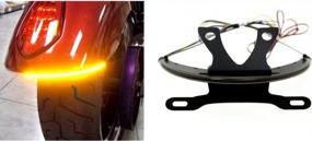 img 1 attached to 🏆 Victory LED Fender Turn Signal Kit with Smoked Lens, Tag Light, and Bracket (2003-2017)