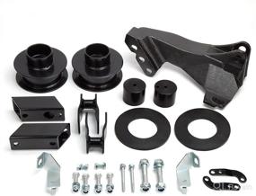 img 4 attached to 🔧 Enhance Your Super Duty F250/F350: KSP F250/F350/F450 Leveling Lift Kits, 2.5" Suspension Lift Kit with Front Strut Coil Spacer & Track Bar Relocation Bracket (2011-2022)