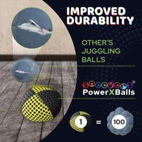 img 2 attached to Приведи себя в форму со Speevers: набор утяжеленных мячей для жонглирования весом 650 г для упражнений и тренировок всего тела