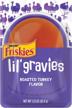 friskies purina lil' gravies roasted turkey flavor cat food complement - (16) 1.55 oz. pouches logo