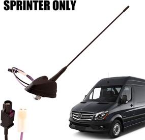 img 3 attached to Roof Mounted Radio Antenna for Benz 📻 Sprinter W906 Dodge Freightliner Sprinter - A9068200475 Compatible