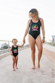 img 1 attached to IFFEI Matching Swimwear Daughter Monokini Apparel & Accessories Baby Boys -- Clothing