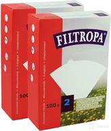 filtropa white coffee filters filters logo