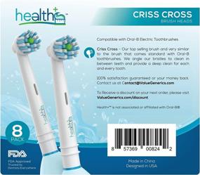 img 3 attached to 🦷 Optimal Dental Care: Crossaction Replacement Generic Electric Toothbrushes