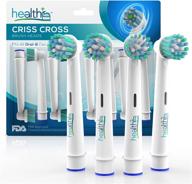 🦷 optimal dental care: crossaction replacement generic electric toothbrushes logo