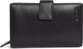 img 3 attached to Saddler Womens Leather Organizer Capacity Women's Handbags & Wallets via Wallets