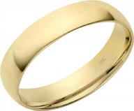 10k solid white and yellow gold wedding bands in various widths for men and women logo