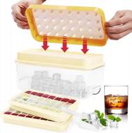 store more and chill better with hmasyo's 64-piece ice cube tray set: stackable, easy release, and perfect for any drink! logo