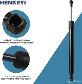 img 2 attached to Premium Tailgate Assist Shock Struts for 2006-2008 Lincoln Mark LT & 2004-2014 F-150 Pickup - Guaranteed Fit and Enhanced Safety