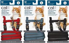 img 1 attached to Catit Nylon Adjustable Harness Medium Cats